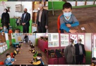 حضور شهردار و اعضای شورای شهر در پیش دبستانی فرزندان ایران به مناسبت هفته کودک 