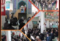 حضور شهردار، اعضای محترم شورای اسلامی و جمعی از مسئولین شهرداری در نماز جمعه