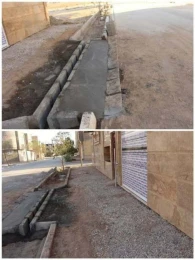 فعالیت واحد خدمات شهری و فضای سبز و واحد عمران شهرداری در هفته جاری