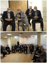 بازدید ریاست دانشگاه اصفهان و نماینده شهرستان در مجلس از درمانگاه مسیبی و مرکز دیالیز