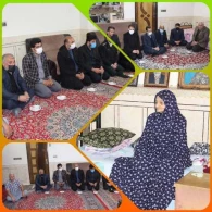 دیدار از خانواده شهداء به مناسبت روز روز تکریم مادران و همسران شهداء