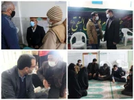 برگزاری میز خدمت در محل برپایی نماز باشکوه جمعه