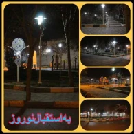 روشنایی ۵ نقطه از بوستان های محلی شهر