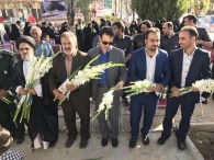 به مناسبت هفته دفاع مقدس مراسم غبار روبی و عطر افشانی قبور مطهر شهدای گز برخوار برگزار شد