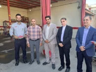 دیدار مسئولین شهر و شهرستان  از واحد آتش نشانی شهر گز برخوار