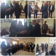 بازدید از مدارس به مناسبت روز معلم