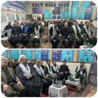آئین تکریم و معارفه فرمانده حوزه مقاومت بسیج امام حسن مجتبی علیه السلام همراه با مراسم بزرگداشت رئیس جمهور شهید و همراهان ایشان  در محل سالن معراج شهدا