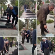 آئین غبارروبی و عطر افشانی مزار شهدا بمناسبت سوم خرداد سالروز آزادسازی خرمشهر