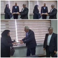 دیدار مسئولین کتابخانه شهید مطهری شهر گز برخوار با مدیریت شهری 