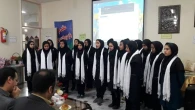 افتتاح نمايشگاه هنر و صنايع دستي بانوان شهر گز