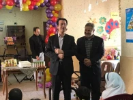 دیدار با کارکنان و دانش آموزان آموزشگاه های امید اسلام و گلستان