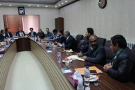 جلسه هماهنگی نحوه و چگونگي ايجاد شهرك نمايشگاهي خودرو