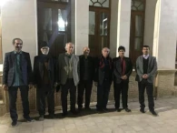 دیدار شهردار و اعضای شورای شهر با نوادگان آیت اله گزی