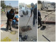 فعالیت خدمات شهری درقاب تصویر